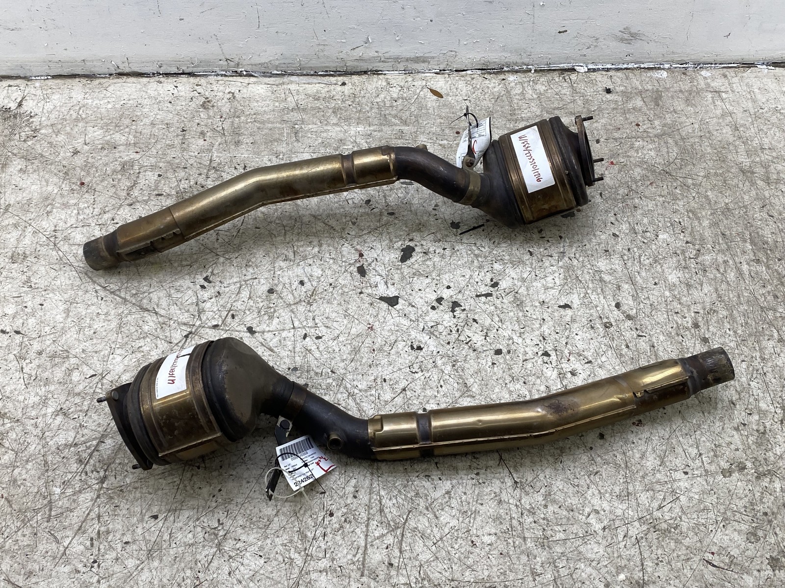 2017-2020 FERRARI GTC4LUSSO OEM 6.3L RIGHT LEFT EXHAUST CATALYTIC CONVERTER SET