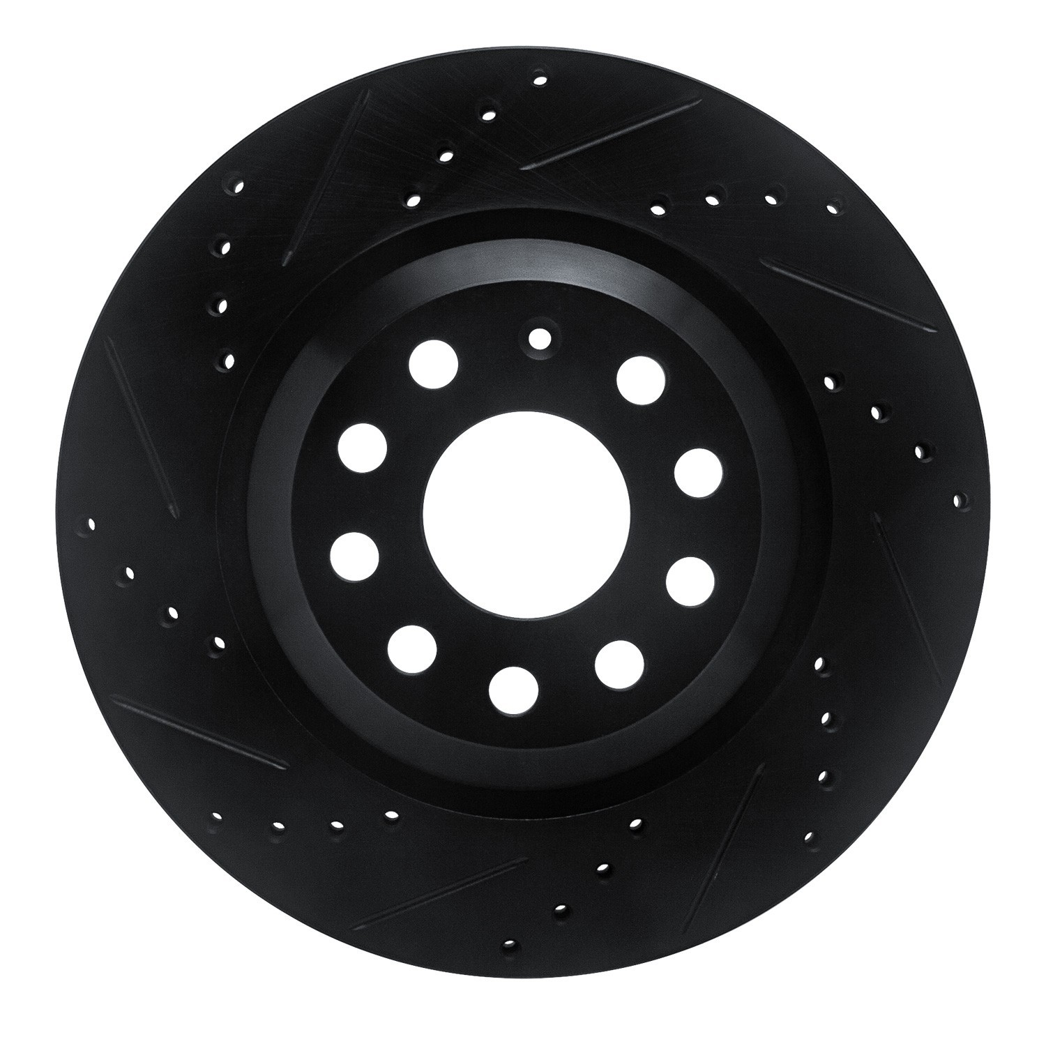 DFC Drilled & Slotted Rotors (Black) & 5000 Advanced Pads for 14-22 Audi DFC Drilled & Slotted Rotors (Black) & 5000 Advanced Pads for 14-22 Audi