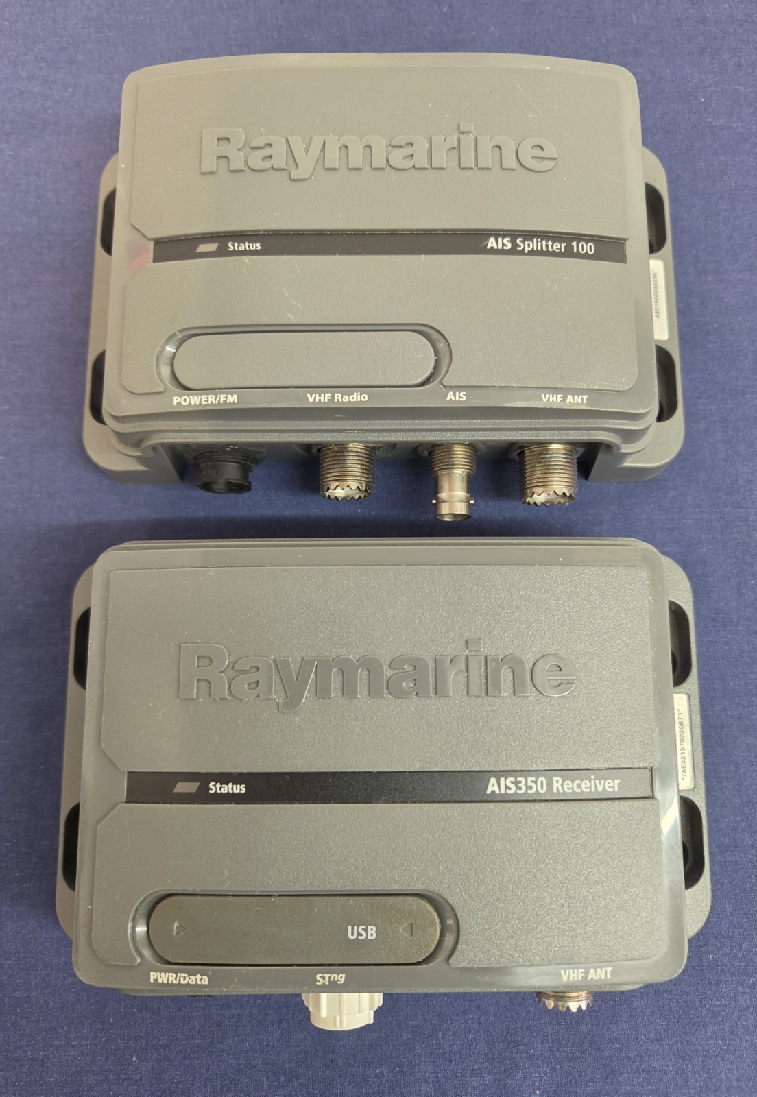 Raymarine AIS-350 Dual-Channel Receive-Only AIS & AIS100 VHF Active Splitter