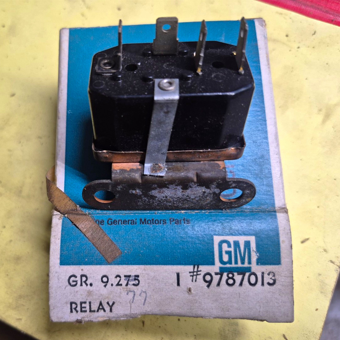 1967 68 69 70 71 72 PONTIAC MASTER A/C RELAY NEW OLD STOCK RARE 1967 68 69 70 71 72 PONTIAC MASTER A/C RELAY NEW OLD STOCK RARE