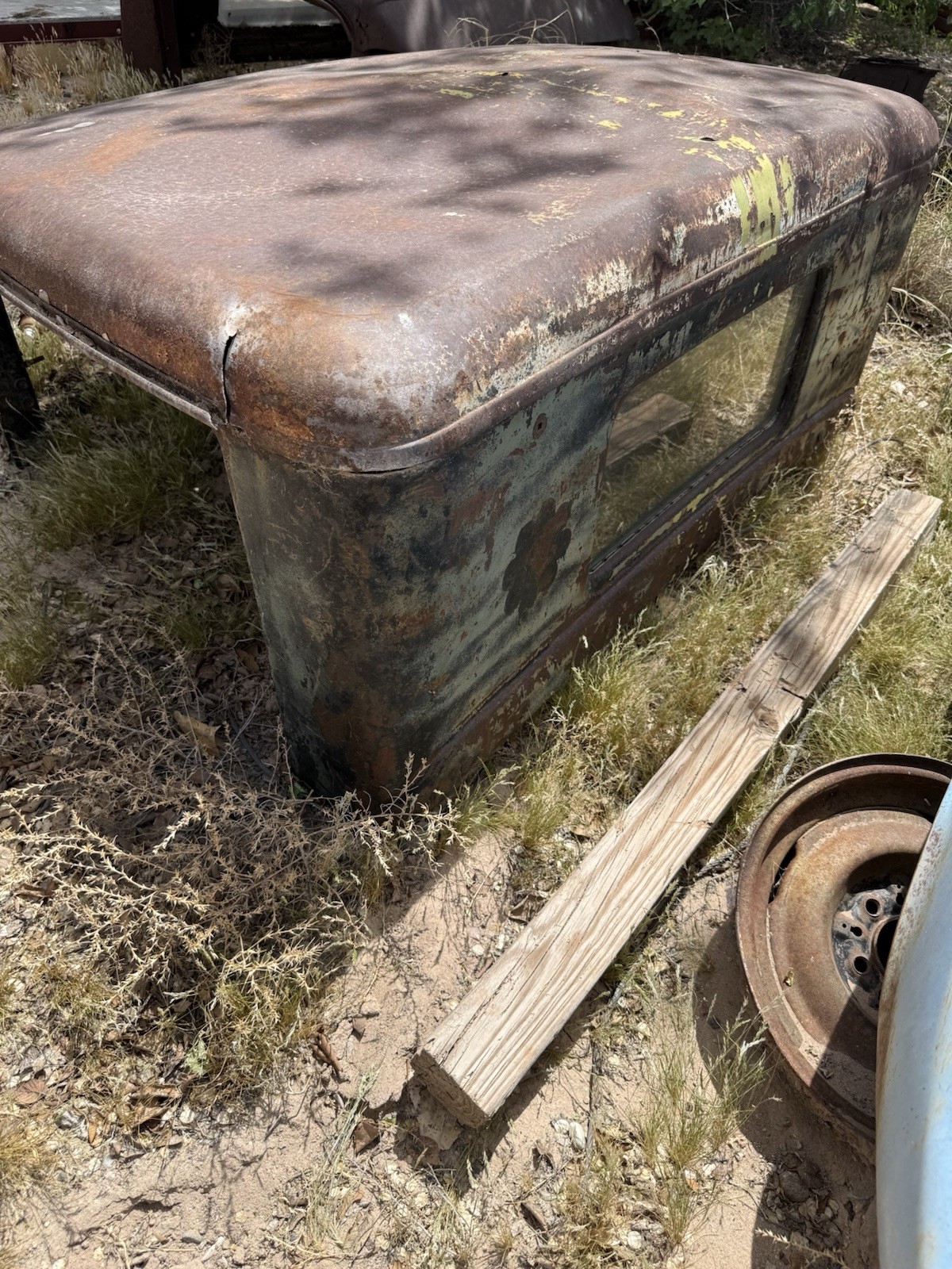 Vintage 1934 Ford Truck All Steel Cab Top Roof Enclosure 30s 40s Rat Rod Patina Vintage 1934 Ford Truck All Steel Cab Top Roof Enclosure 30s 40s Rat Rod Patina