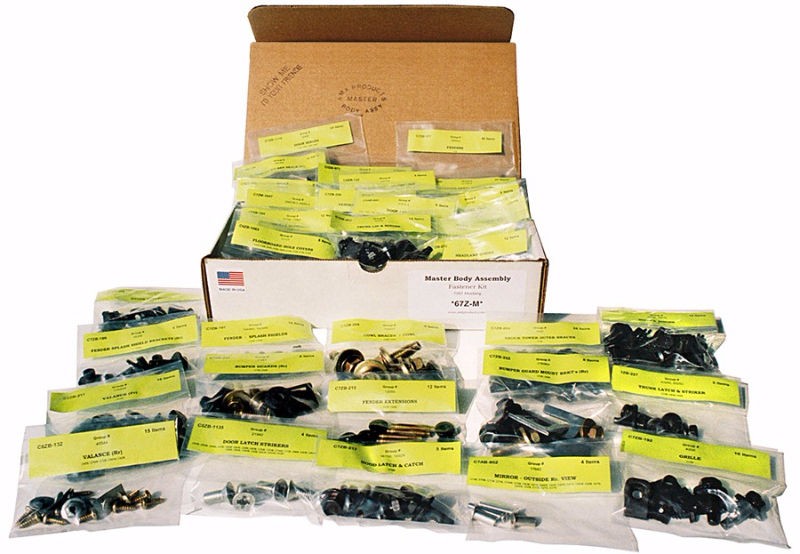 1969 Camaro Rally Sport Master Body Bolt Kit OEM Correct AMK 449 Pc