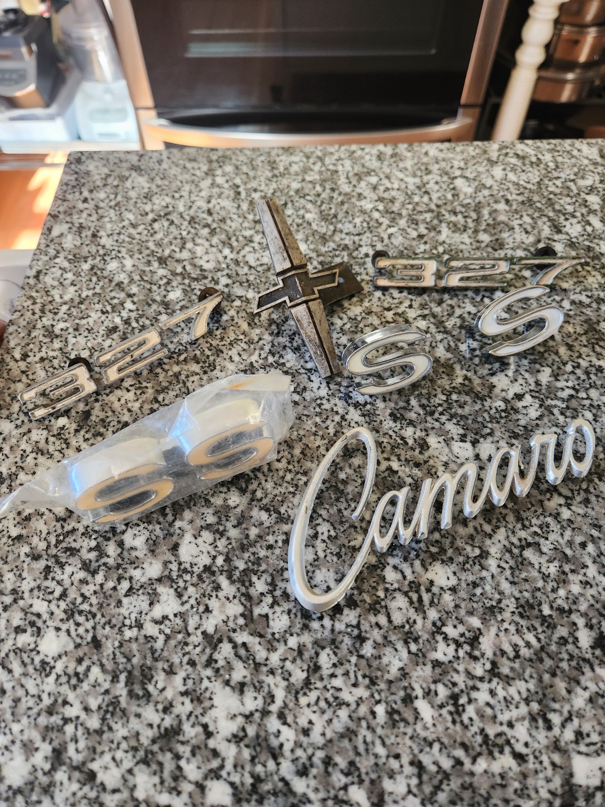 1968-1967 camaro emblems OEM Lot 1968-1967 camaro emblems OEM Lot