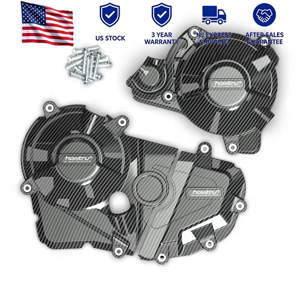 For Honda XL750 Transalp 2023-2026 Transalp 750 Engine Protection Cover Carbon For Honda XL750 Transalp 2023-2026 Transalp 750 Engine Protection Cover Carbon
