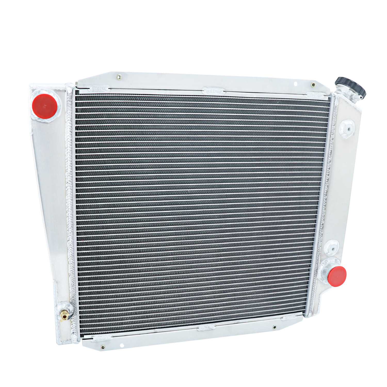 4 ROW RADIATOR FOR 1966-77,1968,1975 FORD BRONCO WAGON/ROADSTER 5.0L/302 V8- 4 ROW RADIATOR FOR 1966-77,1968,1975 FORD BRONCO WAGON/ROADSTER 5.0L/302 V8-