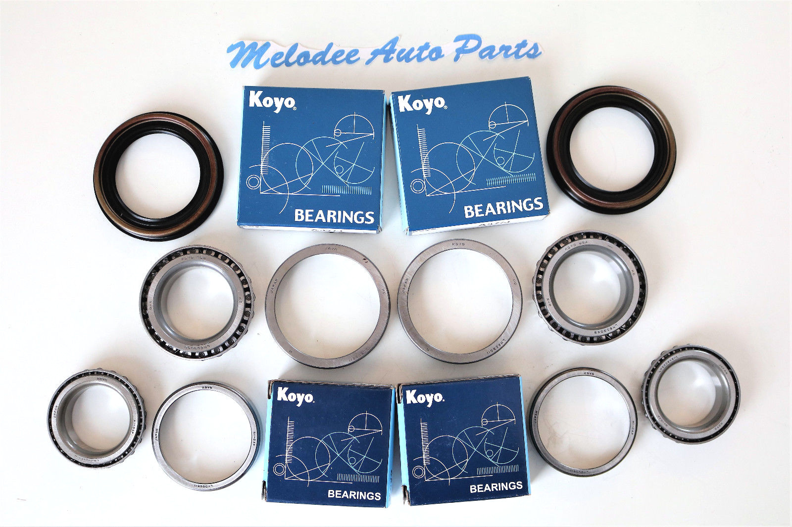 2x KOYO Japanese Front Wheel Bearing W/Seal For 2000-2004 NISSAN XTERRA