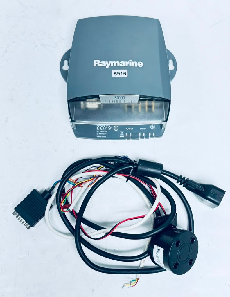 Raymarine S1000 Wireless Boat Fishing Marine Autopilot E12169 Raymarine S1000 Wireless Boat Fishing Marine Autopilot E12169
