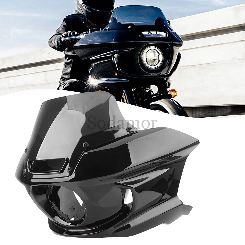 Headlight Fairing with Windshield Fit for Harley Low Rider ST FXLRST 2022-2025