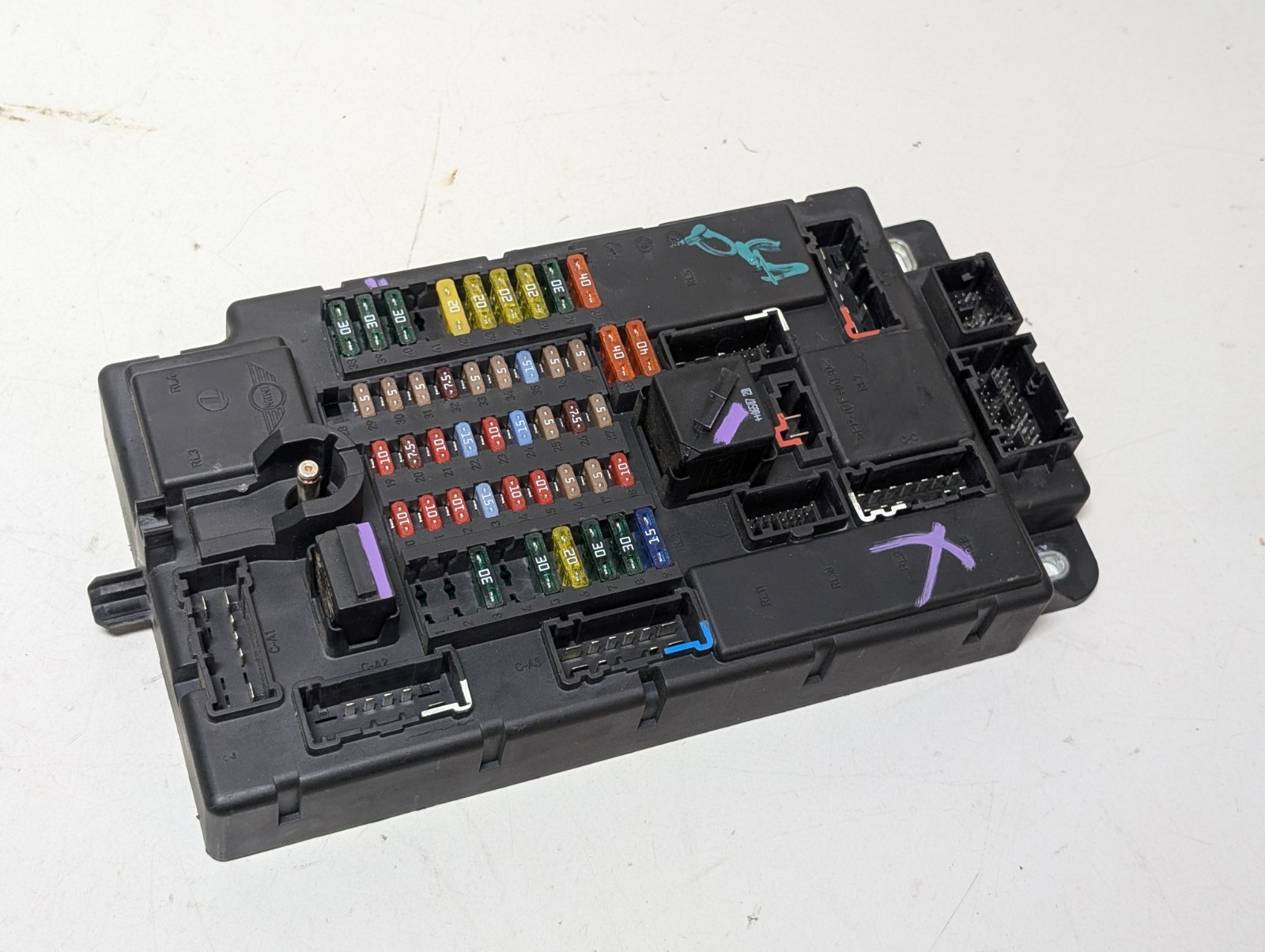2007-2013 Mini Cooper R56 H1 Interior Relay Fuse Box Module 61.35 3450435-01 OEM