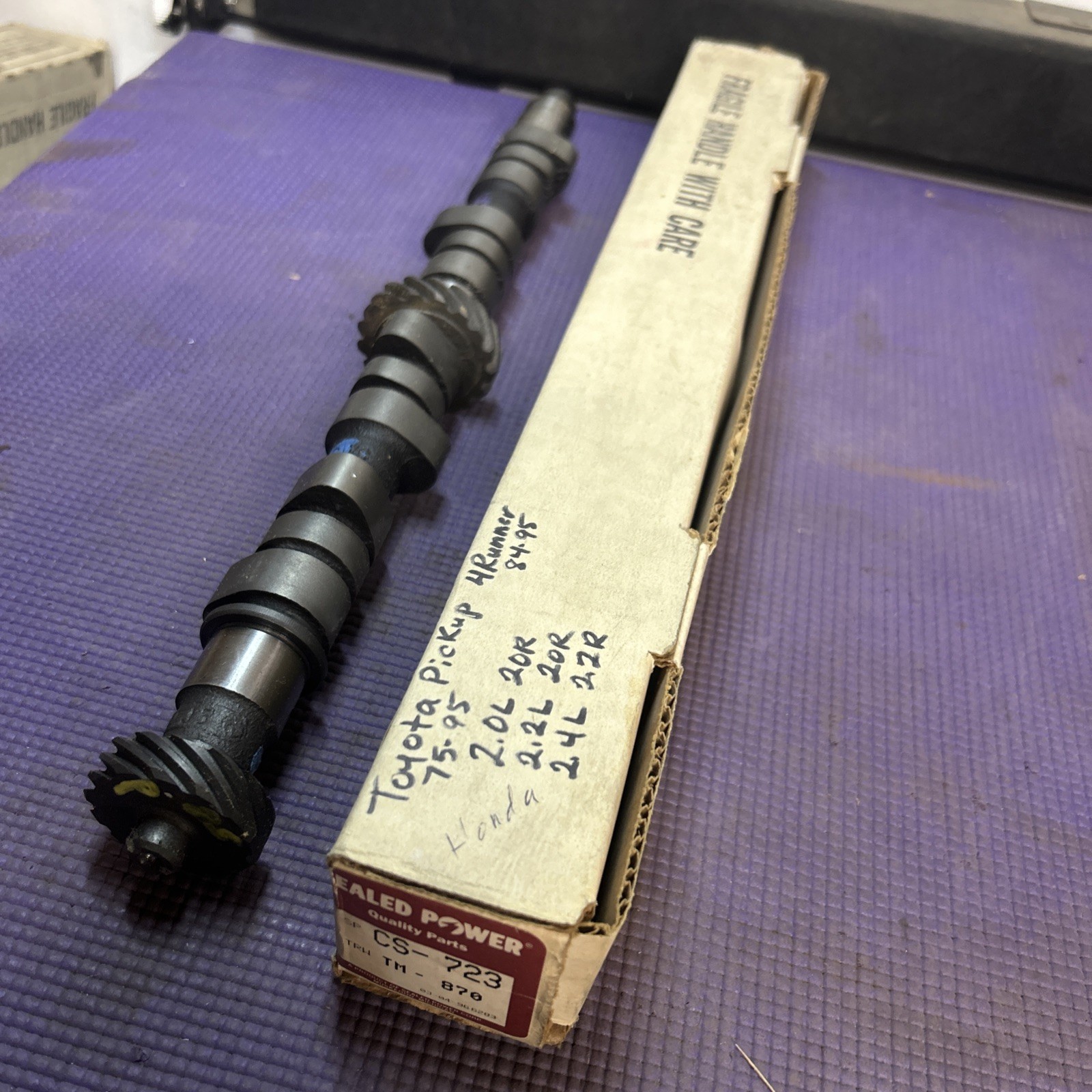 Sealed Power CS-723 Engine Camshaft Toyota 75-95 2.0L 2.2L 2.4L 20R 22R NOS