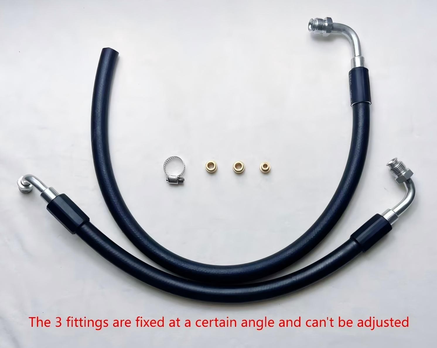 1974-1978 Ford Mustang II to GM Pump Powering Steering Hoses kit 1974-1978 Ford Mustang II to GM Pump Powering Steering Hoses kit