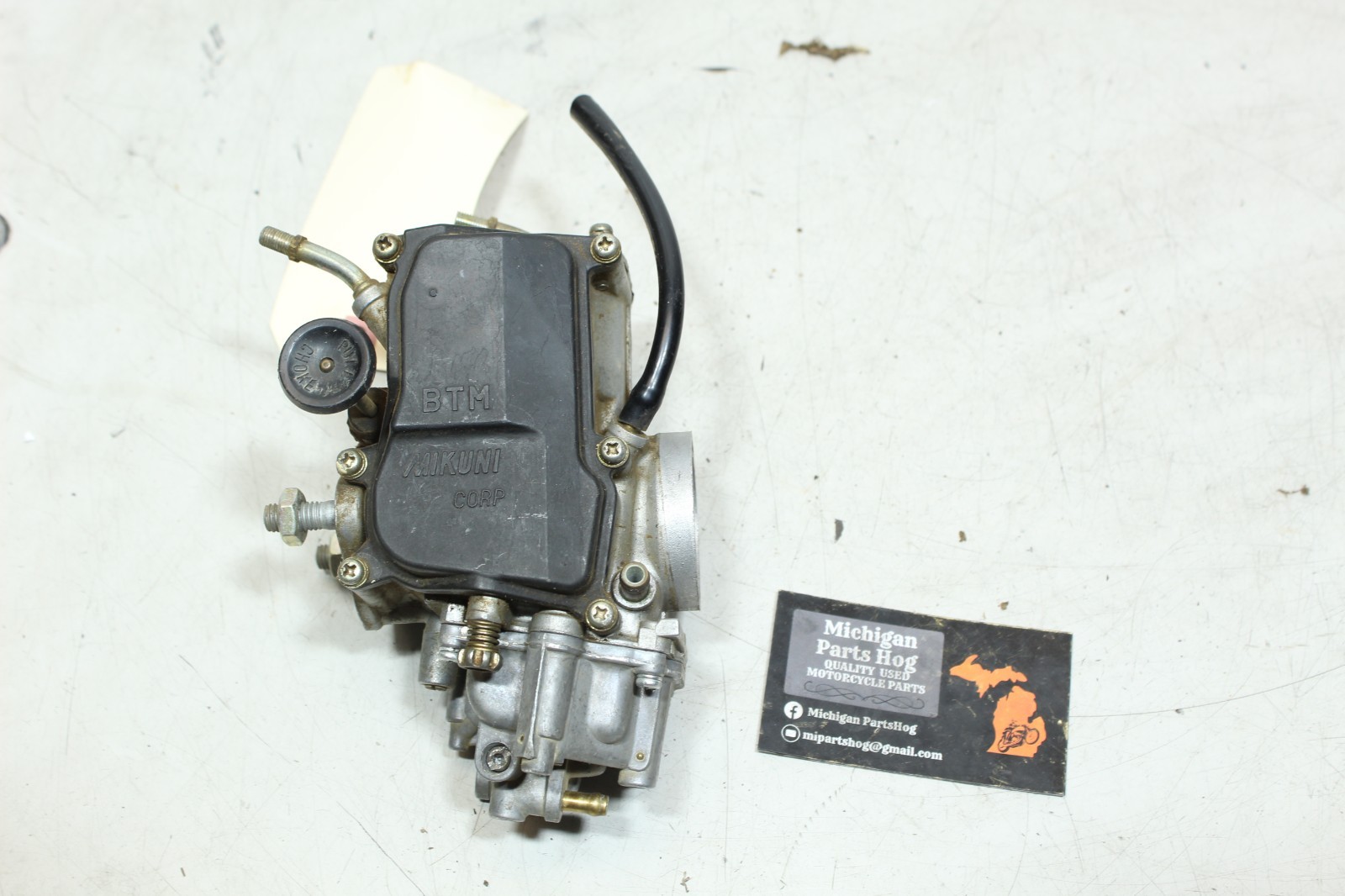#2 Yamaha Warrior 350 OEM Mikuni Factor Carburetor Dual Cable #2 Yamaha Warrior 350 OEM Mikuni Factor Carburetor Dual Cable