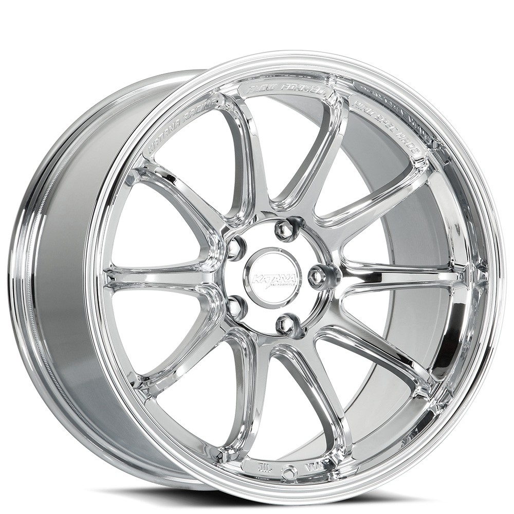 18x8.5/18x10.5 Katana Racing Wheels HR06 Chrome Rims (4pcs) 18x8.5/18x10.5 Katana Racing Wheels HR06 Chrome Rims (4pcs)