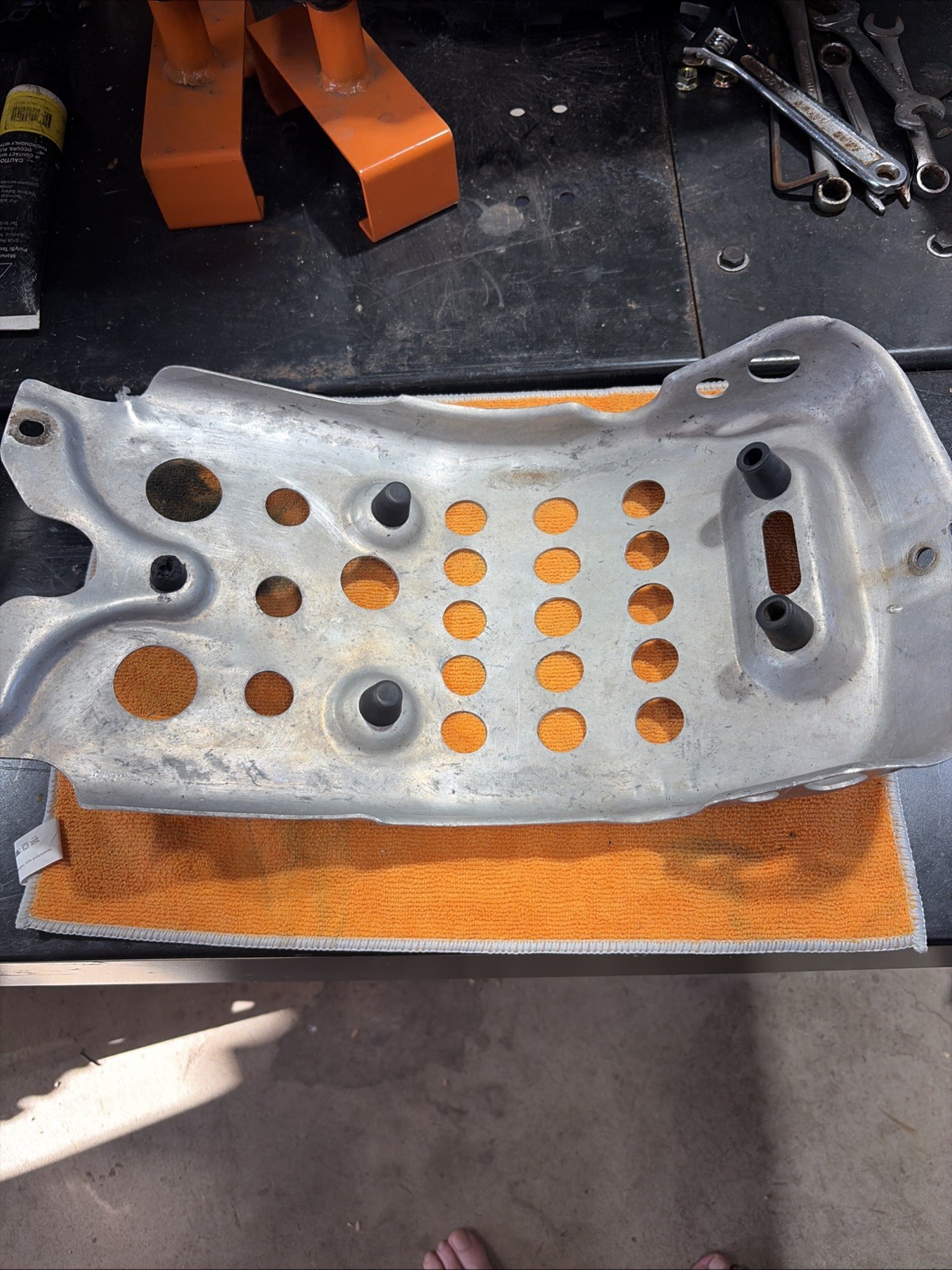 1985/86 Honda 350x Atc Oem Skid Plate 1985/86 Honda 350x Atc Oem Skid Plate