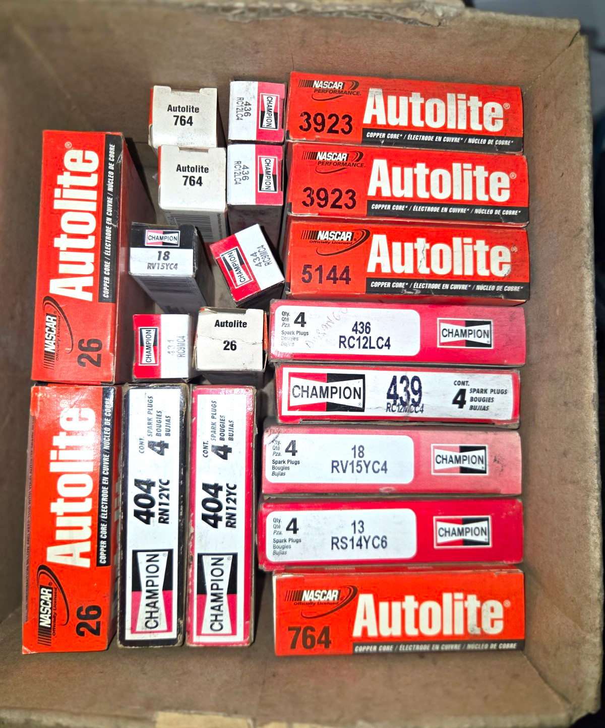 Lot Of 64 Nos Spark Plugs