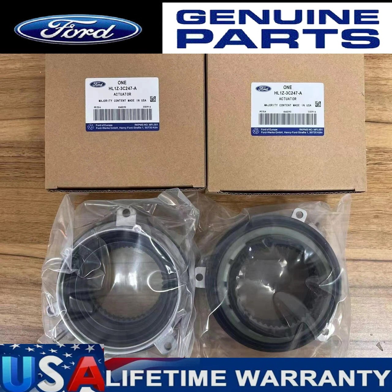 2PCS 4WD Auto Hub Lock Actuator OEM For 2015-2019 Ford F-150 with 4WD GL1Z3C247A