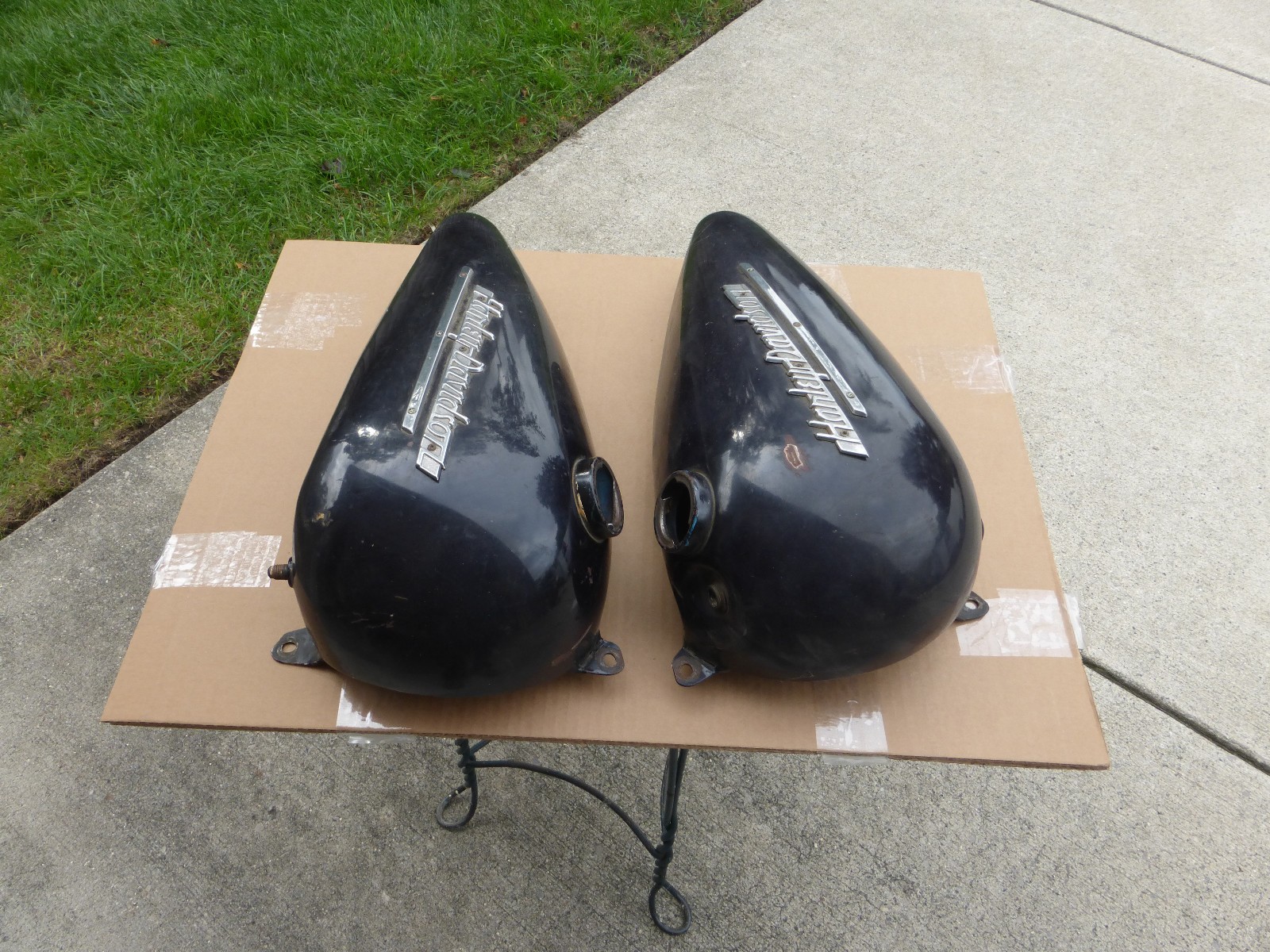 Harley Davidson 1951-53 Panhead Gas Tanks Harley Davidson 1951-53 Panhead Gas Tanks
