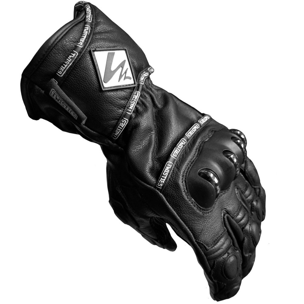 NO RESERVE Twisties Mens Small Leather Street Motorcycle Gloves not Alpinestars