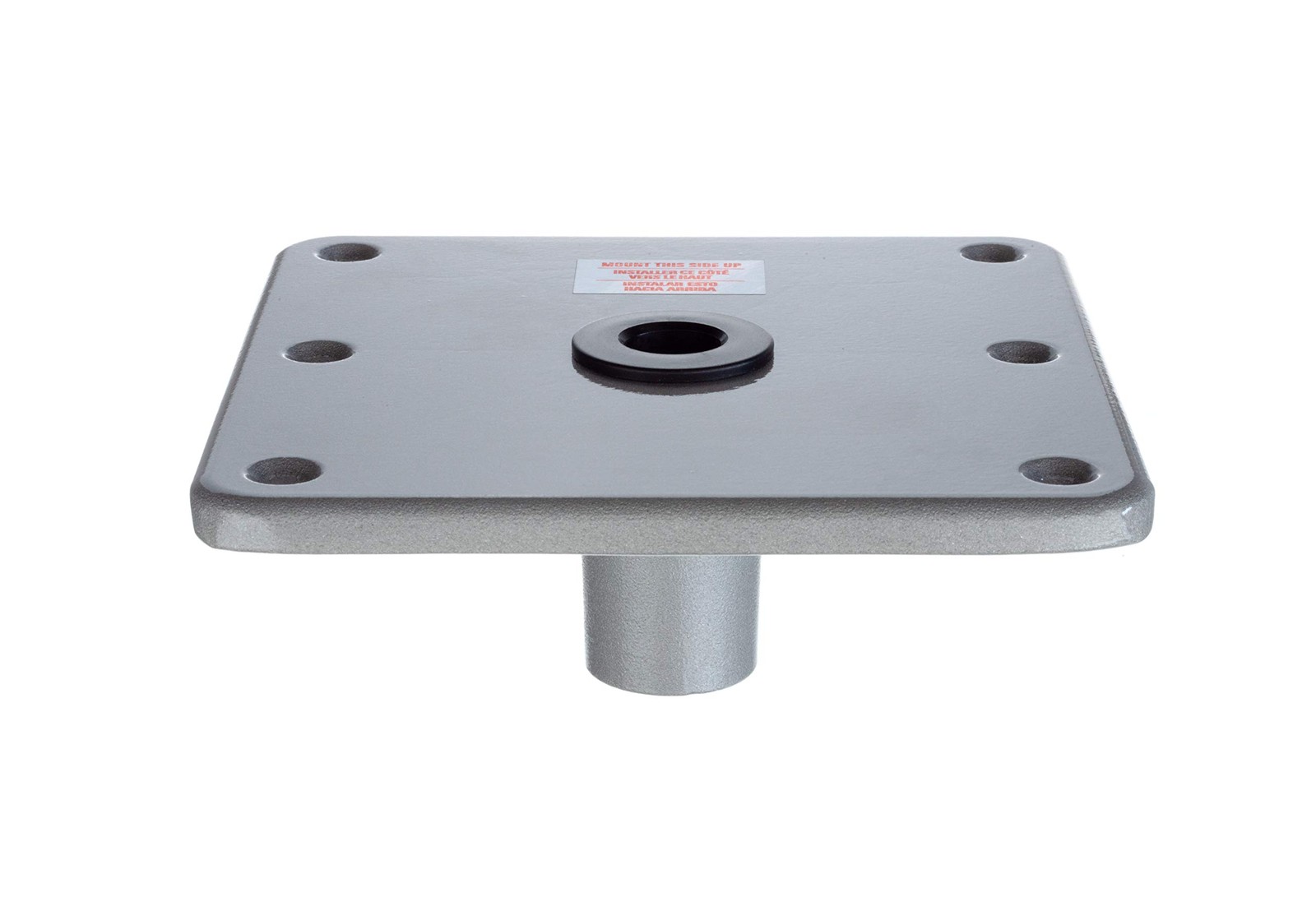 SP67749 SwivlEze Lock\'NPin Aluminum 7Inch x 7Inch Marine Boat 3/4Inch Pedesta...