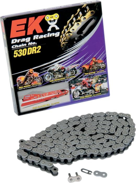 EK 530 DR2 Chain 160 Links Chrome