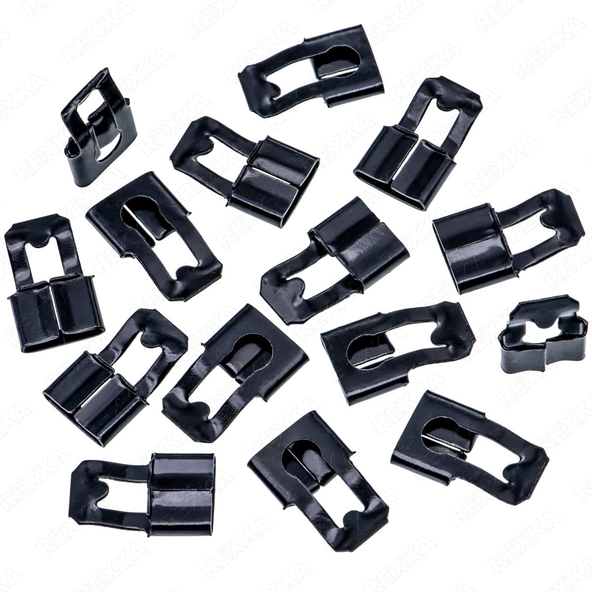 Rexka 15pcs Door Lock Rod Clip for Chevrolet Camaro Corvette One Size, Rexka 15pcs Door Lock Rod Clip for Chevrolet Camaro Corvette One Size,
