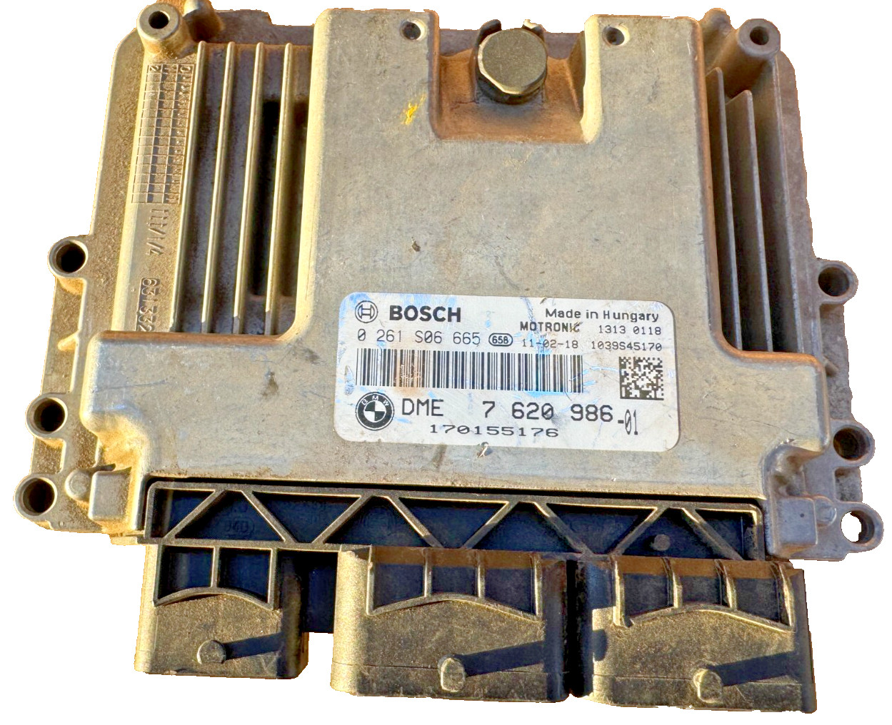 11-12 BMW Mini Cooper Engine Control Module ECU ECM 0 261 S06 665 DME 7 620 986