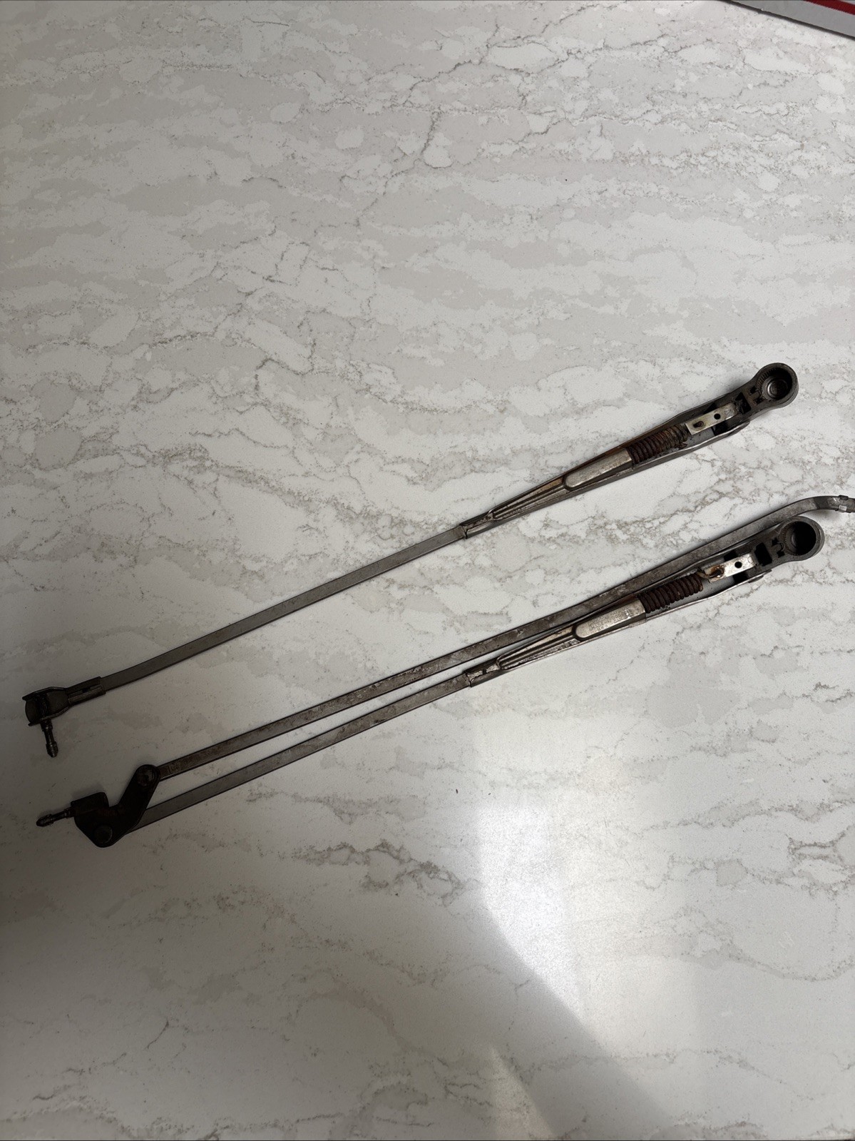 Vintage ANCO Wiper Linkage Rods 16” 29” OEM 60s 70s Full Size USA