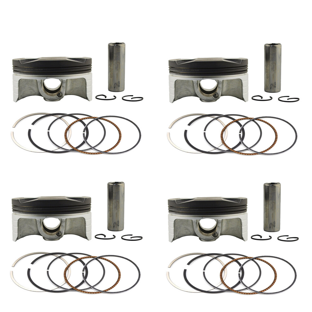 4 Sets Piston & Piston Rings Kit for Honda CBR1000RR 2004-2007 STD Bore 75mm 4 Sets Piston & Piston Rings Kit for Honda CBR1000RR 2004-2007 STD Bore 75mm