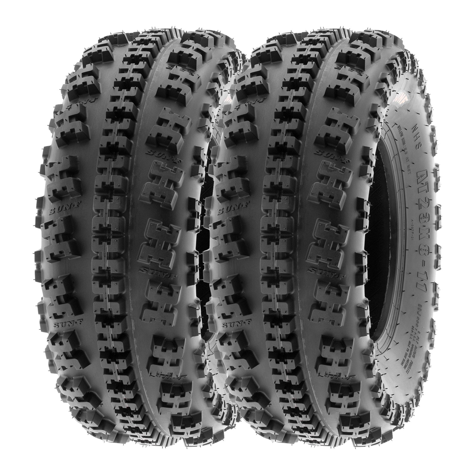 Set of 2, SunF 20x7-8 20x7x8 20-7-8 Quad ATV All Terrain AT Tires 6 Ply A027 Set of 2, SunF 20x7-8 20x7x8 20-7-8 Quad ATV All Terrain AT Tires 6 Ply A027