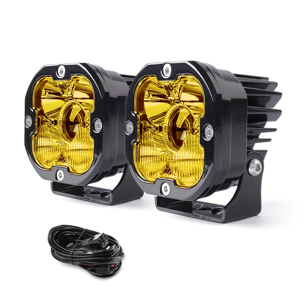 Colight Designs Laser Squadron Sport Driving/Combo Pair LED Light Pods - Amber
