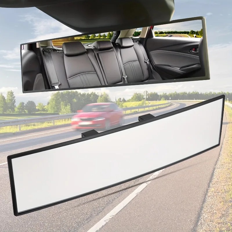 Interior Rear View 300mm Mirror Anti-glare Car Truck Panoramic Convex Wide Angle Interior Rear View 300mm Mirror Anti-glare Car Truck Panoramic Convex Wide Angle