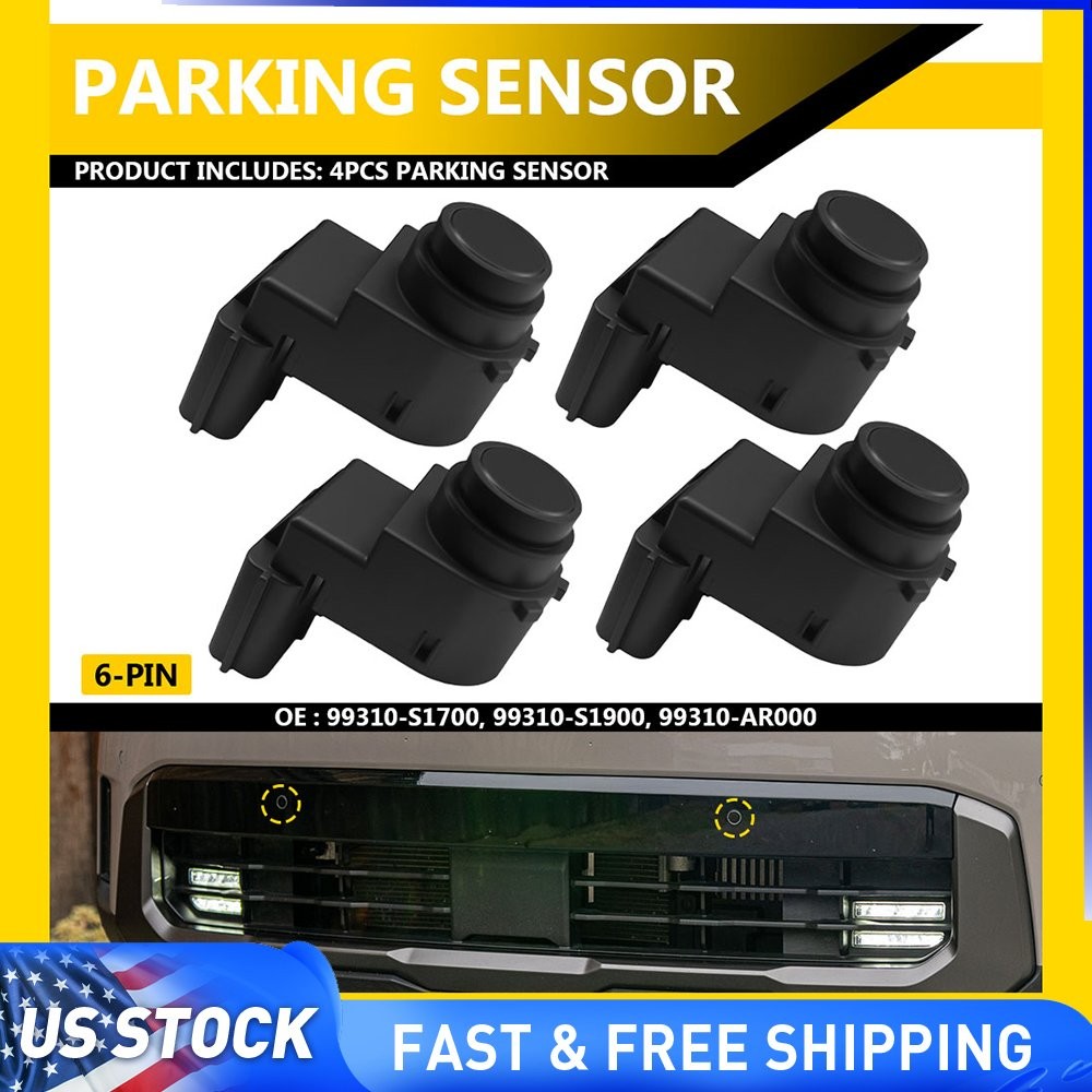 4x Bumper Backup Parking Assist Sensor For 2024-2025 Hyundai Elantra N / Elantra