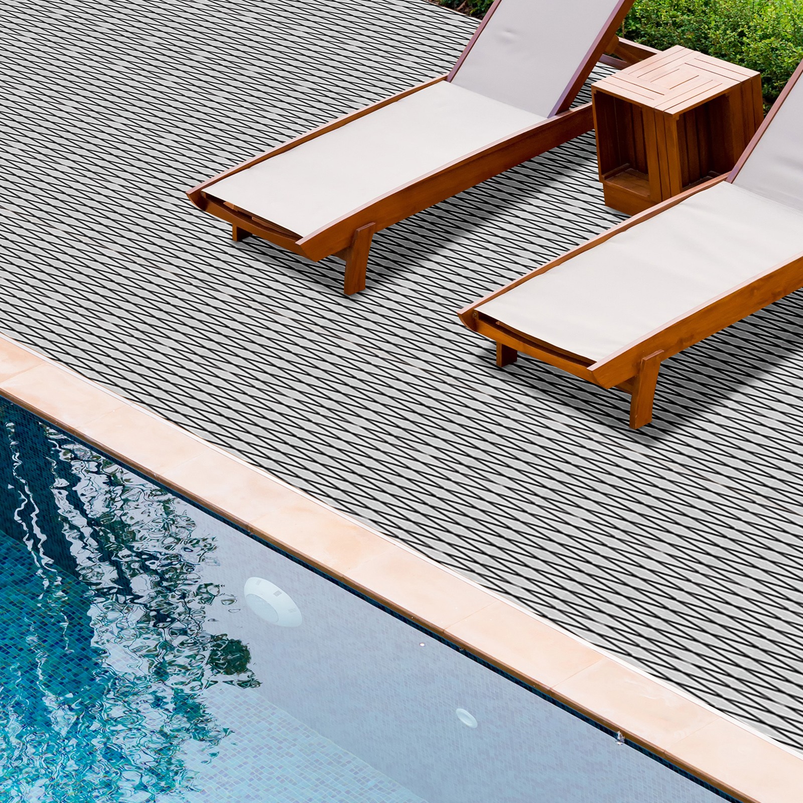 Diamond Blocks EVA Foam Boat Flooring Faux Teak Marine Yacht Decking Sheet Mat