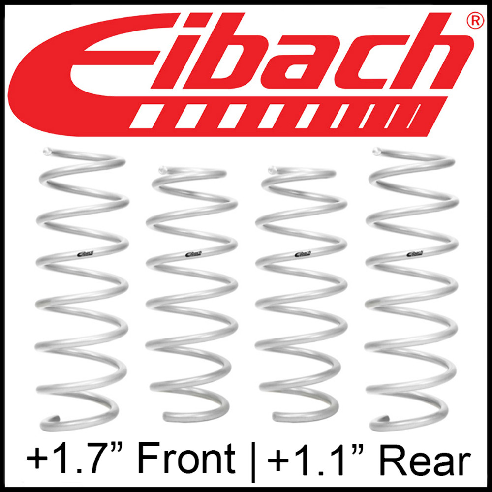 Eibach Pro-Lift-Kit Front Rear Springs Set of 4 fit 2015-2022 Jeep Renegade 4WD