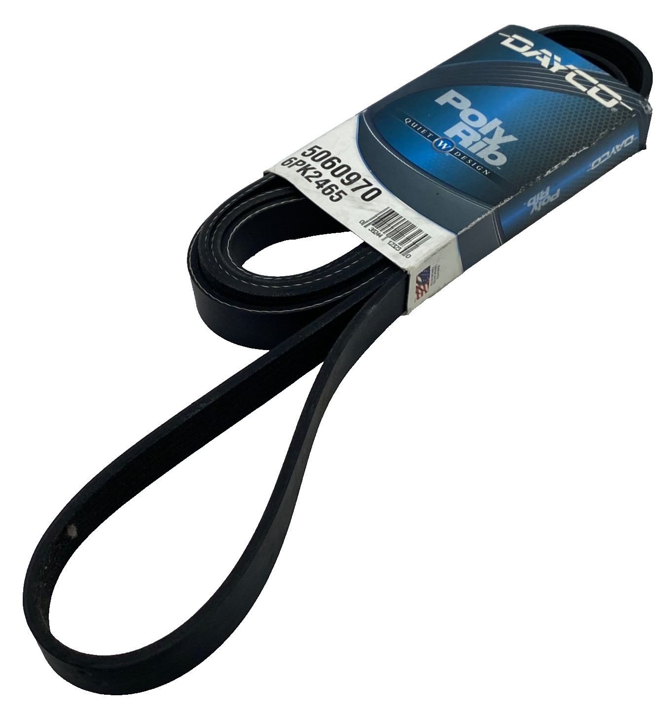 Dayco Poly Rib 5060970 6PK2465 Serpentine Belt