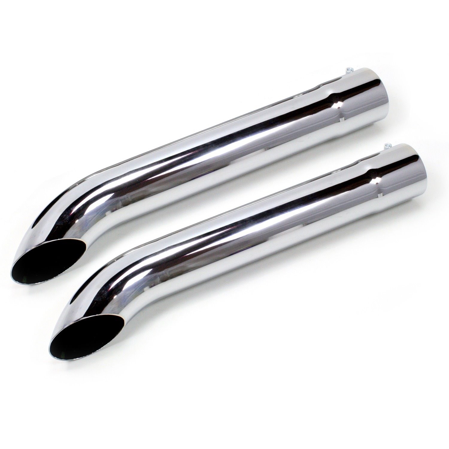 Patriot Exhaust Side Tube Turnouts With Muffler Chrome