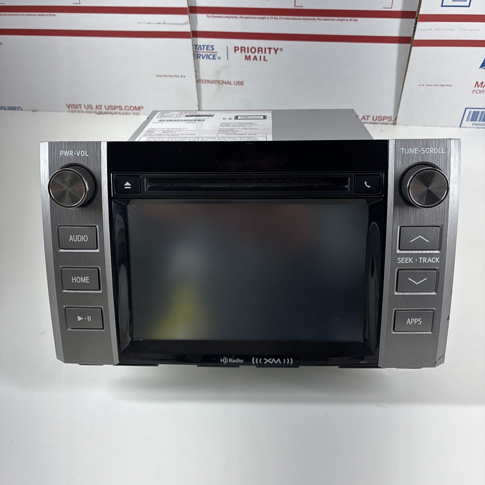 Audio Equipment Radio Display And Receiver Am-fm-cd Fits 16-17 TUNDRA