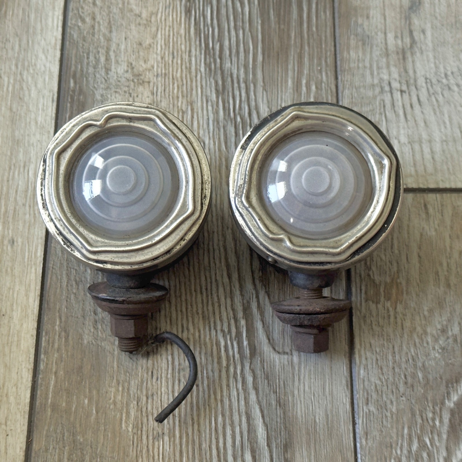 OEM 1920s Buick Cowl Light Marker Lot of 2 Read