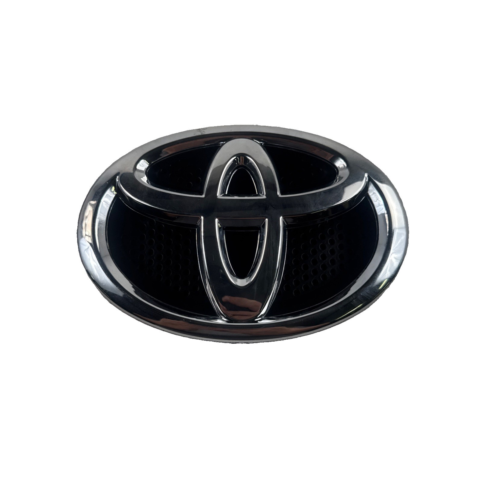✅ Toyota Front Grille Emblem Chrome Black OEM 75301-12400