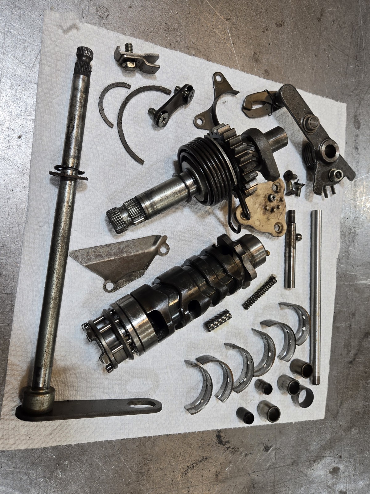 Yamaha xs400 OEM Engine Parts Lot 1 Great Deal