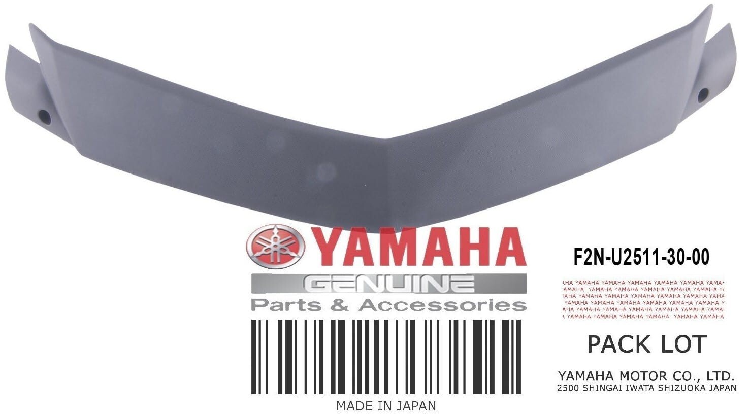 2010-14 VX110 DELUXE SPORT CRUISER FRONT BUMPER dark gray NOSE NEW OEM BOW V1 2010-14 VX110 DELUXE SPORT CRUISER FRONT BUMPER dark gray NOSE NEW OEM BOW V1