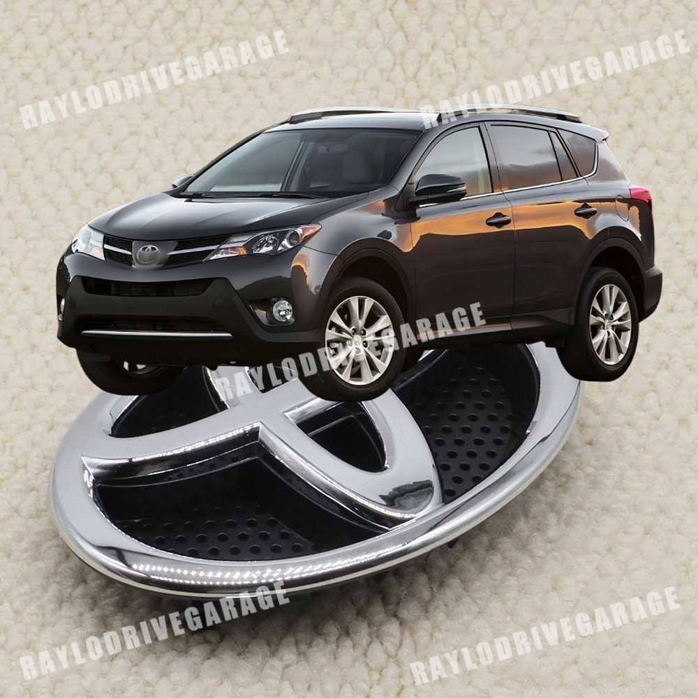 Front Grille Bumper Emblem For RAV4 2013 2014 2015 160mm Grill Badge 75301-12400
