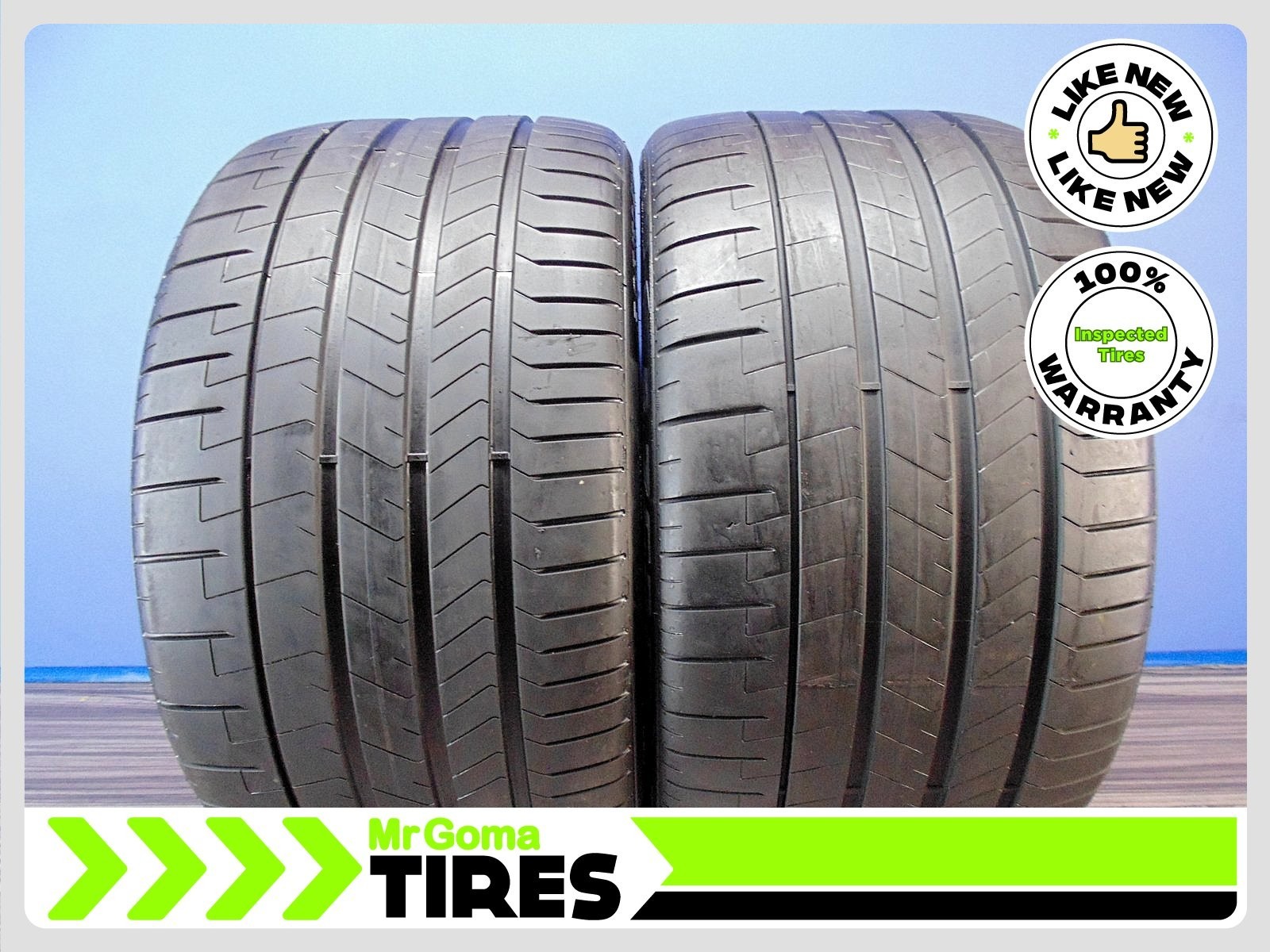 2 Pirelli P Zero PZ4 NF0 XL 305/30ZR21 Used Tires 7.3/32 Tread Pzero 3053021