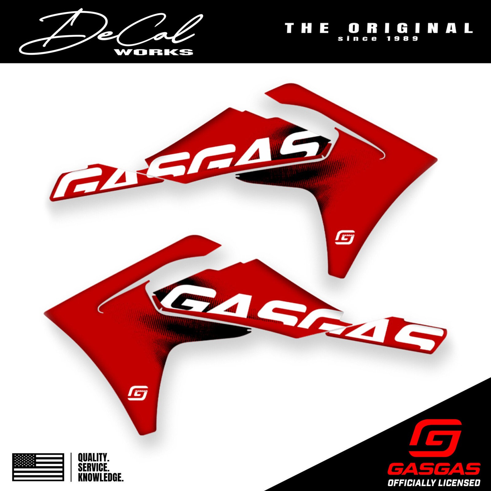 Officially Licensed GasGas 24 Design Replica Rad Shroud Graphics Kit