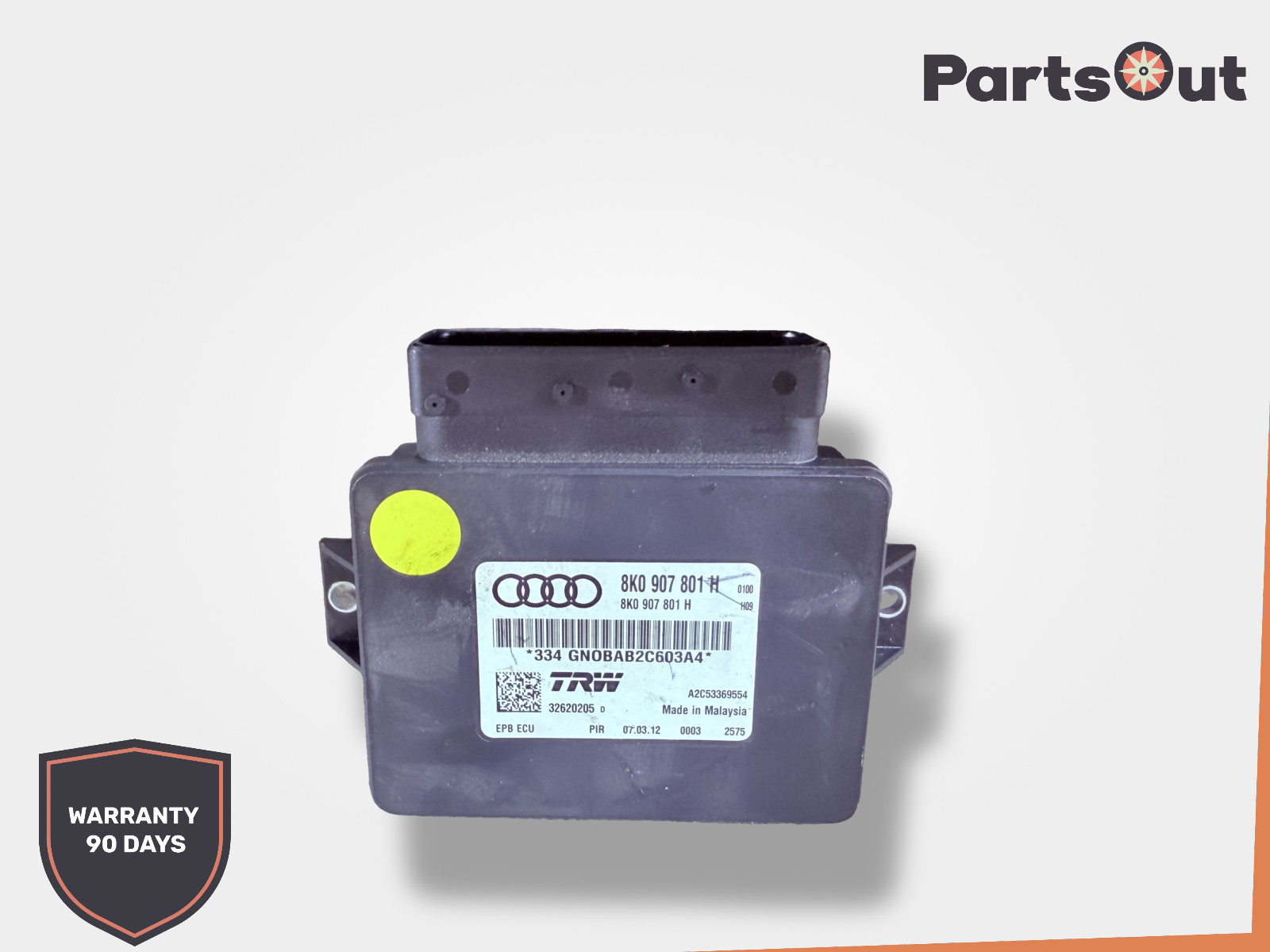 2008-2017 Audi Q5 A4 S5 S4 Parking Brake Control Module 8K0907801 OEM