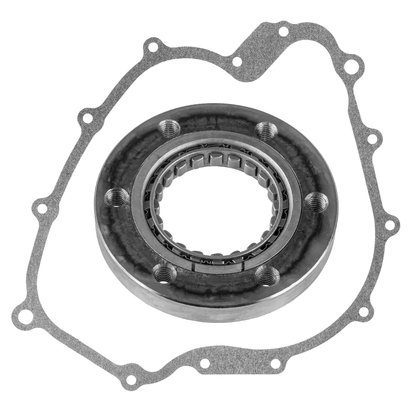 Starter Clutch One Way Bearing & Gasket for Yamaha Grizzly 660 YFM660 4X4 2002 Starter Clutch One Way Bearing & Gasket for Yamaha Grizzly 660 YFM660 4X4 2002