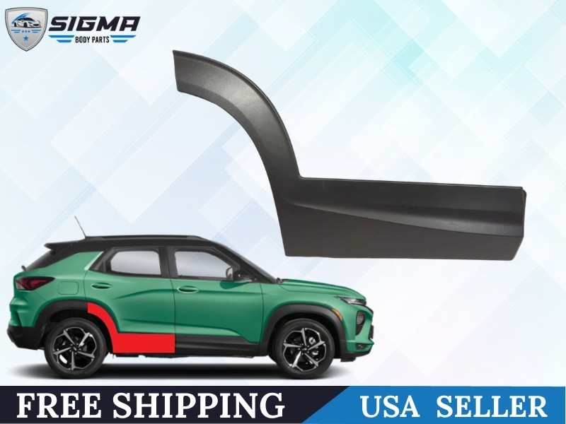 For 2021-2023 Chevrolet Trailblazer RS Rear Right Passenger Door Molding Trim For 2021-2023 Chevrolet Trailblazer RS Rear Right Passenger Door Molding Trim