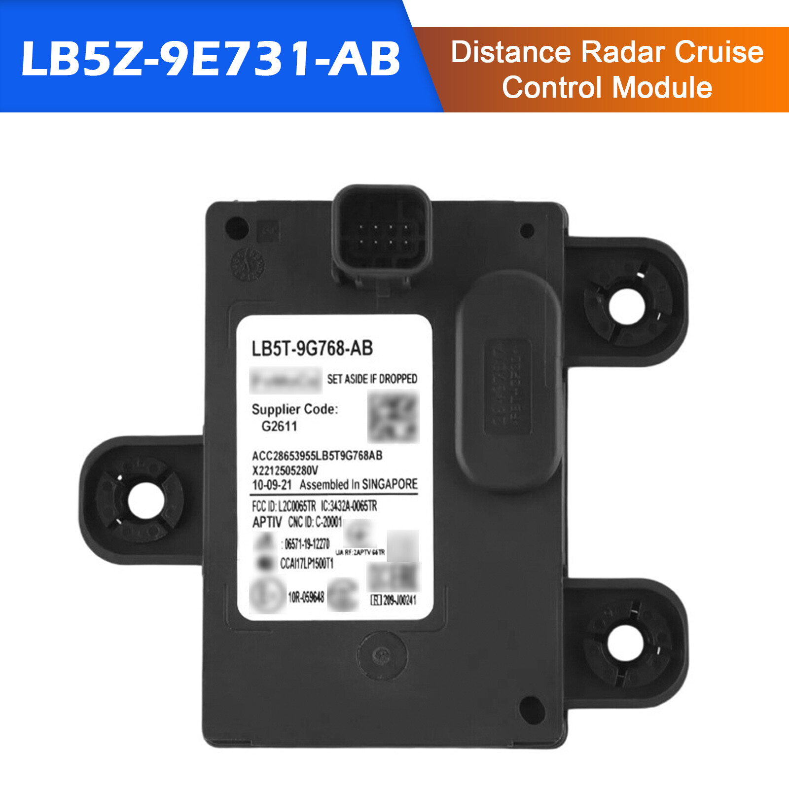 Distance Radar Cruise Control Module LB5Z-9E731-AB for Ford Explorer 2020-23 CA