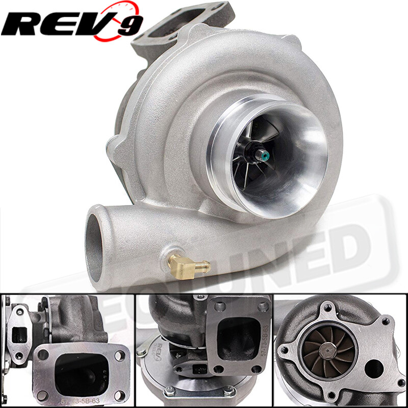 Rev9(TX-50E-BW-57-T3-5B-63) TX-50E-57 Billet Compressor Wheel Turbocharger .63AR