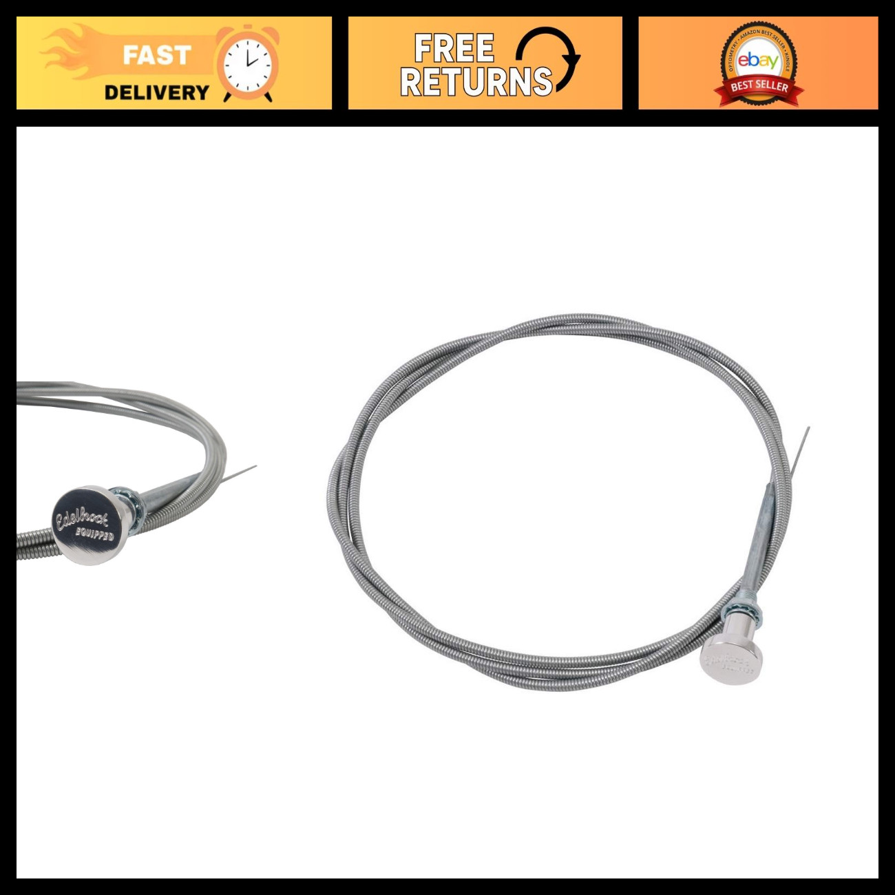 Universal Choke Cable Kit for Easy Installation - Adjustable Length, Durable Des